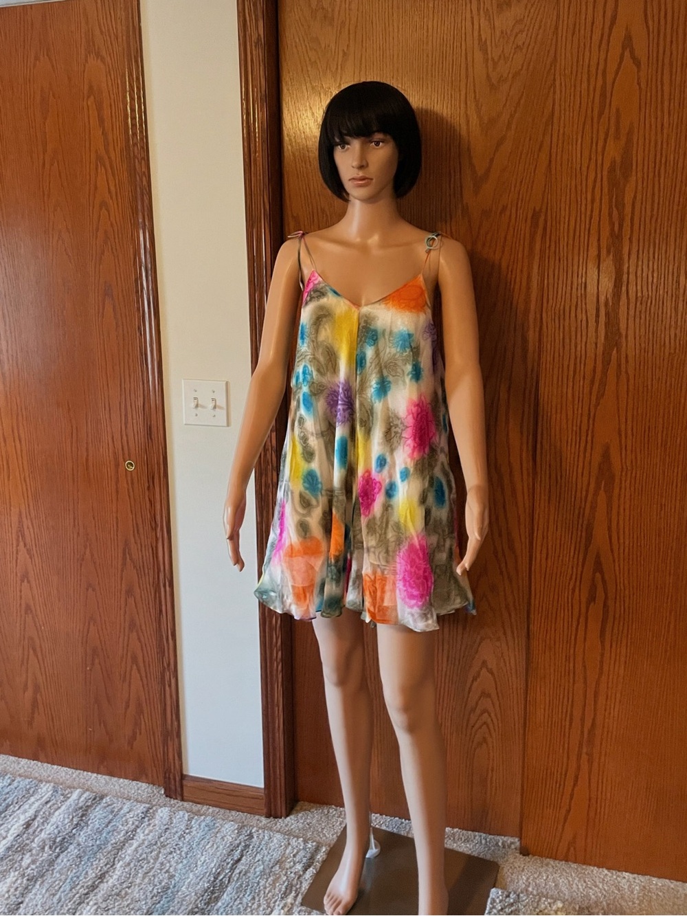 NWOT:  Lacey Parker Silk dress